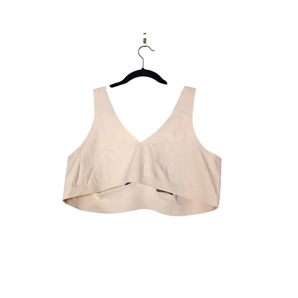 NEW Honeylove 3X 40DD Nude Beige Comfort Bra Padded No Wire T Shirt